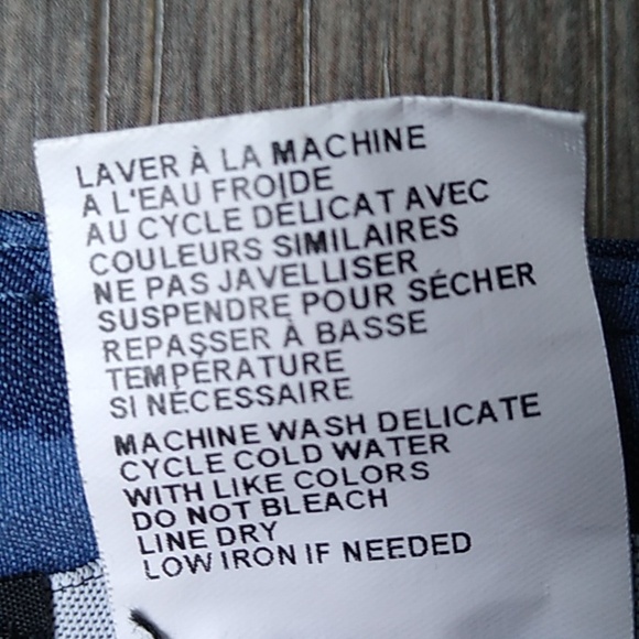 TRIBAL BLUE ZEBRA PRINT MINI SKIRT WITH SHORTS / SQUIRT SIZE 6 - Picture 7 of 10